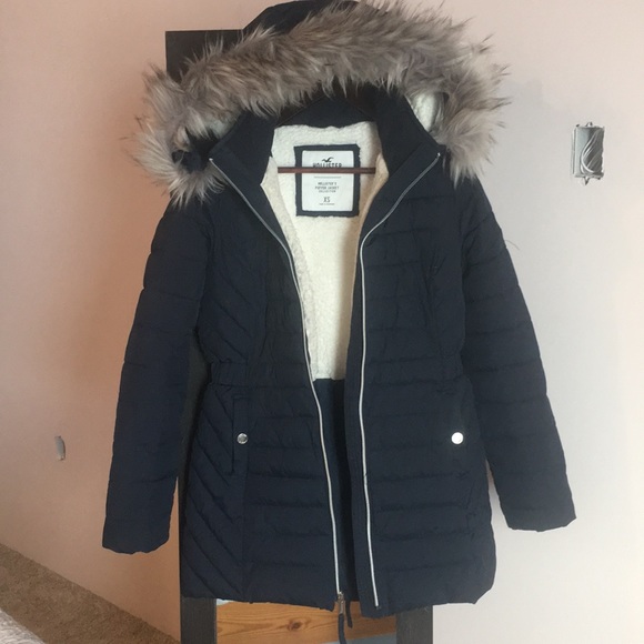 Sherpa lined puffer parka - Picture 10 of 12